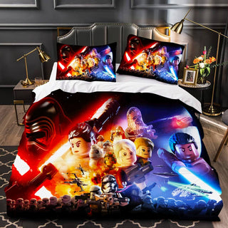 Star Wars Force Awakens Star Wars Bedding Colorful Duvet Covers Comforter Set Quilted Blanket Bedlinen LS22728 - Lusy Store