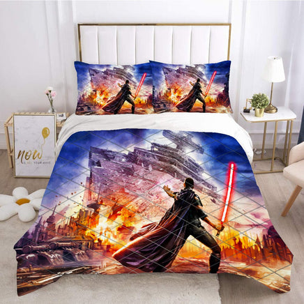 Star Wars Force Awakens Star Wars Bedding Duvet Covers Comforter Set Quilted Blanket Bedlinen LS22725 - Lusy Store