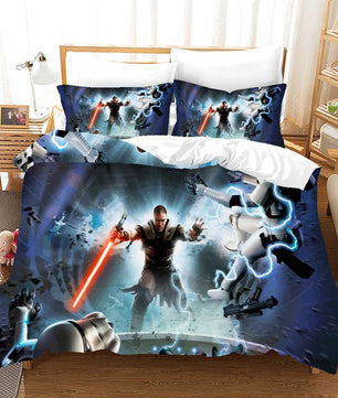Star Wars Force Awakens Star Wars Bedding Navy Blue Duvet Covers Comforter Set Quilted Blanket Bedlinen LS22720 - Lusy Store