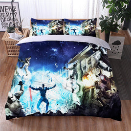 Star Wars Force Awakens Star Wars Bedding Sky Blue Duvet Covers Comforter Set Quilted Blanket Bedlinen LS22722 - Lusy Store