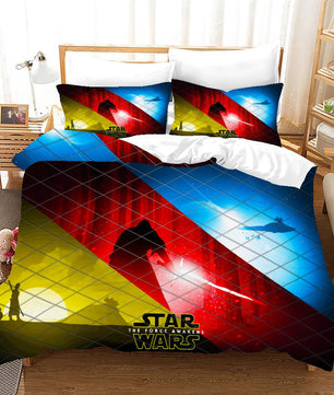 Star Wars New Hope Bedding Colorful Duvet Covers Comforter Set Quilted Blanket Bedlinen LS22731 - Lusy Store