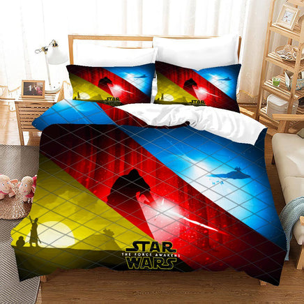 Star Wars New Hope Bedding Colorful Duvet Covers Comforter Set Quilted Blanket Bedlinen LS22731 - Lusy Store