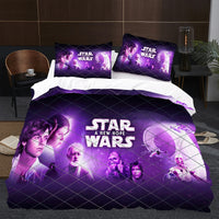 Star Wars New Hope Bedding Purple Duvet Covers Comforter Set Quilted Blanket Bedlinen LS22735 - Lusy Store