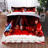 Star Wars The Skywalker Saga Star Wars Bedding Colorful Duvet Covers Comforter Set Quilted Blanket Bedlinen LS22765 - Lusy Store