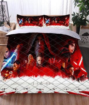 Star Wars The Skywalker Saga Star Wars Bedding Colorful Duvet Covers Comforter Set Quilted Blanket Bedlinen LS22765 - Lusy Store