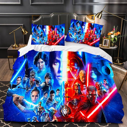 Star Wars The Skywalker Saga Star Wars Bedding Colorful Duvet Covers Comforter Set Quilted Blanket Bedlinen LS22770
