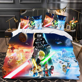 Star Wars The Skywalker Saga Star Wars Bedding Colorful Duvet Covers Comforter Set Quilted Blanket Bedlinen LS22771 - Lusy Store