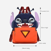 Stitch Backpack Girl Kids Teenagers Cute Backpacks for School B84 - Lusy Store