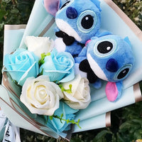 Stitch Bouquet Anime Lilo Stitch Plush Home Decoration Gift - Lusy Store LLC