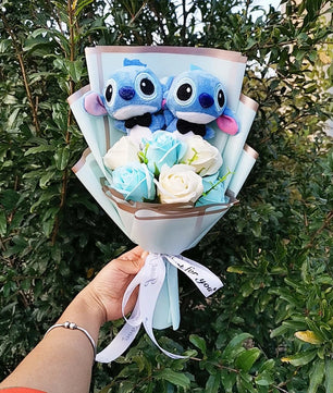 Stitch Bouquet Anime Lilo Stitch Plush Home Decoration Gift - Lusy Store LLC
