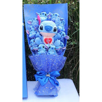 Stitch Bouquet Minnie Mouse Plush Toy Doll Bouquet Gift Box - Lusy Store LLC