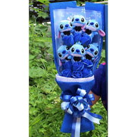 Stitch Bouquet Minnie Mouse Plush Toy Doll Bouquet Gift Box - Lusy Store LLC