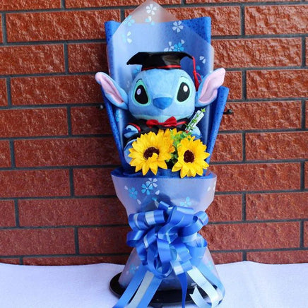 Stitch Bouquet Minnie Mouse Plush Toy Doll Bouquet Gift Box - Lusy Store LLC