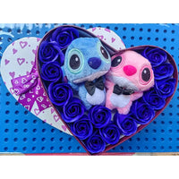 Stitch Bouquet Plush Toys Stuffed Animals Creative Graduation Gifts - Lusy Store LLC