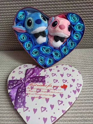 Stitch Bouquet Plush Toys Stuffed Animals Creative Graduation Gifts - Lusy Store LLC