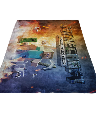Minecraft Fleece Blanket Champions Blanket Warm And Super Comfortable Best Gift For Kids - Lusy Store