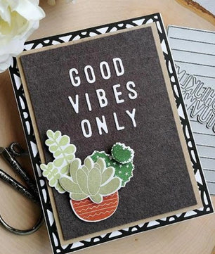 Stripe Background Metal Cutting Dies Letter ABC Dies Crafts - Lusy Store