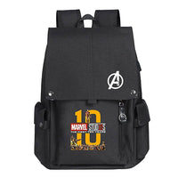 Student Backpack Large Capacity Mens Backpack Luxury Travel Bookbags Gray Backpack B87 - Lusy Store