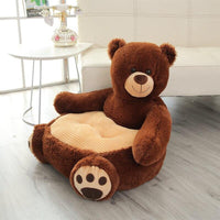 Stuffed Animal Chair Lovely Teddy Bear Panda Unicorn Duck Sofa Chair Plush Toys Cushion - Lusy Store