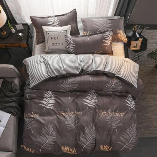 Summer Bedding Sets Geometric Flat Sheet Duvet Cover Kids Bedding Sets Twin/Full/Queen/King/Supper King Size - Lusy Store