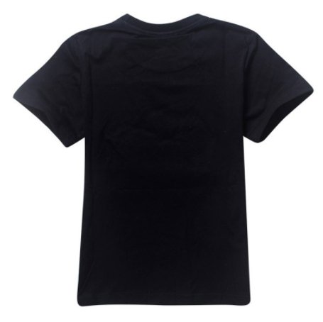 Summer Black Blue Cotton T-Shirt Minecraft Halloween - Lusy Store