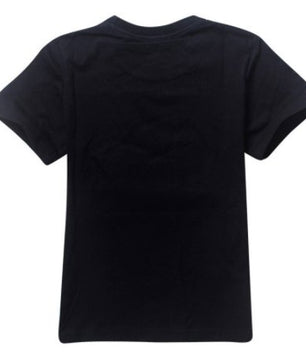 Summer Black Blue Cotton T-Shirt Minecraft Halloween - Lusy Store