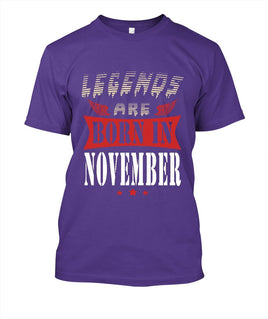 Summer T Shirts Legends Are Born In November - Lusy Store