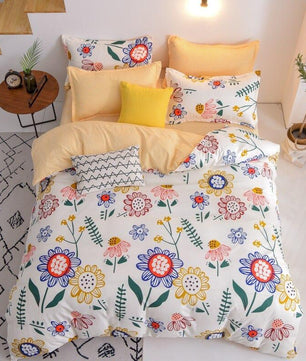 Sunflower Bedding Cute Bed Linen Sets - Lusy Store
