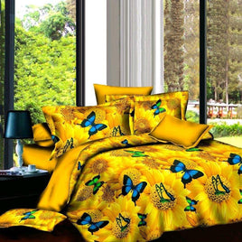 Sunflower Bedding Yellow Bedding Sets Duvet Cover Comforter Home Textiles - Lusy Store