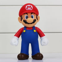 Super Mario Bros Luigi Mario Action Figure PVC Toy Doll 13cm - Lusy Store