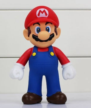 Super Mario Bros Luigi Mario Action Figure PVC Toy Doll 13cm - Lusy Store
