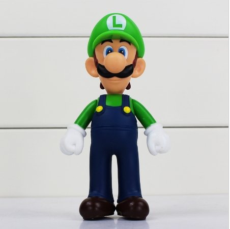 Super Mario Bros Luigi Mario Action Figure PVC Toy Doll 13cm - Lusy Store