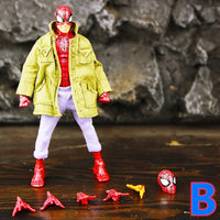 Superhero Action Figures Marvel Classic Spider Man Peter Parker Legends T73 - Lusy Store