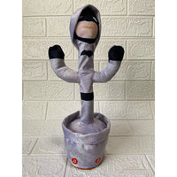 Superhero Action Figures Talking Toy Dancing Cactus Doll Speak Sound Record Repeat T75 - Lusy Store