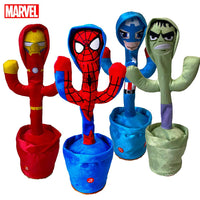 Superhero Action Figures Talking Toy Dancing Cactus Doll Speak Sound Record Repeat T75 - Lusy Store