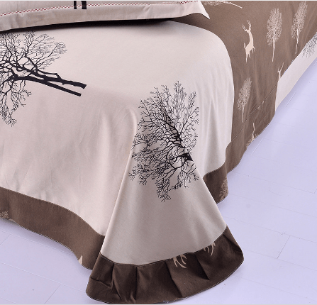 Svetanya Tree Deer print Bedding Set - Lusy Store