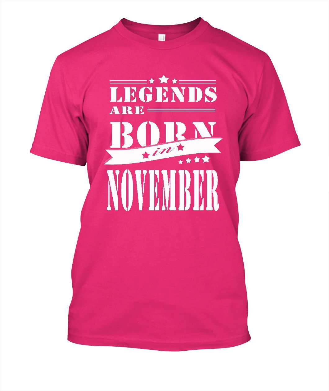 T-shirt Legends Are Born In November Funny - Lusy Store