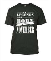 T-shirt Legends Are Born In November Funny - Lusy Store