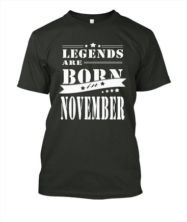 T-shirt Legends Are Born In November Funny - Lusy Store
