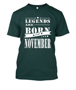T-shirt Legends Are Born In November Funny - Lusy Store