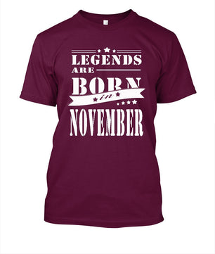 T-shirt Legends Are Born In November Funny - Lusy Store