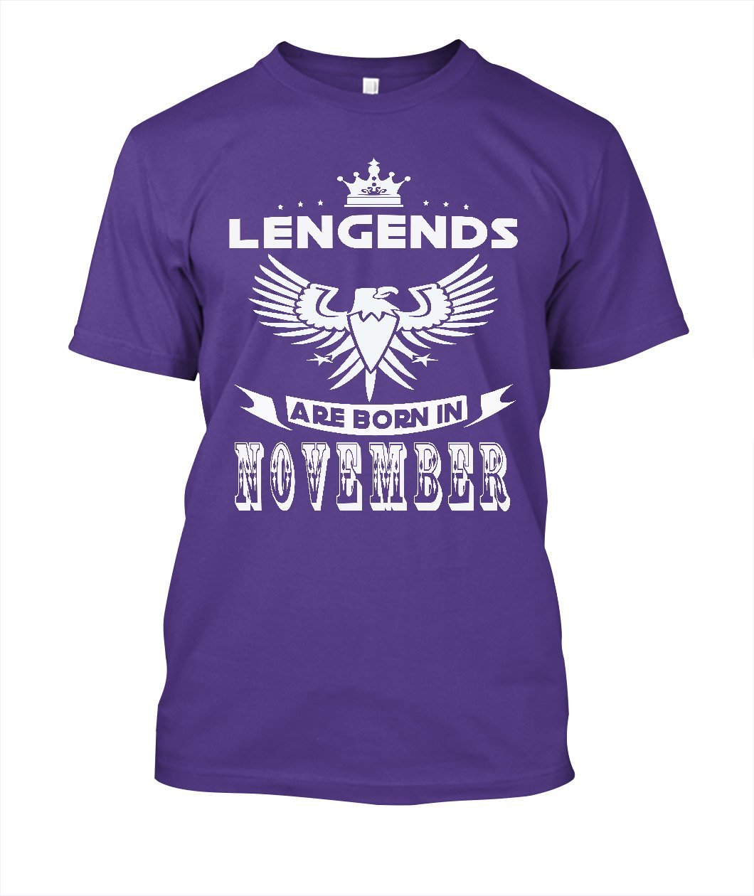 T Shirts Legends Are Born In November Tees Teenage - Lusy Store