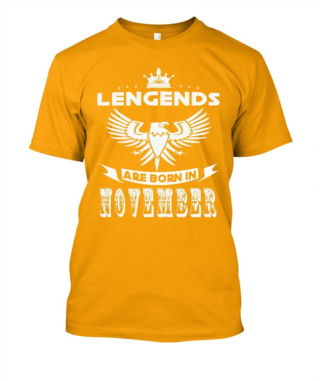 T Shirts Legends Are Born In November Tees Teenage - Lusy Store