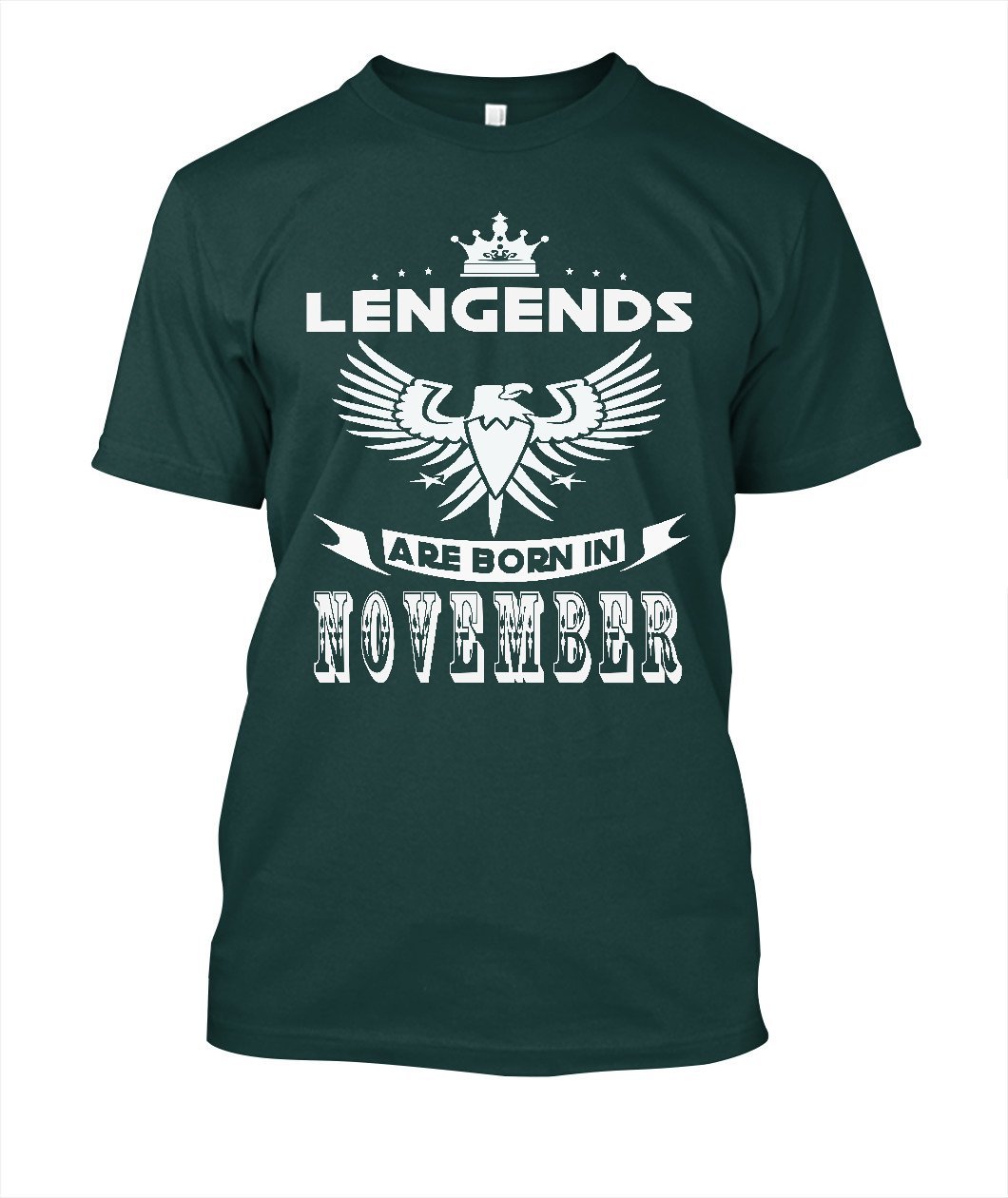 T Shirts Legends Are Born In November Tees Teenage - Lusy Store