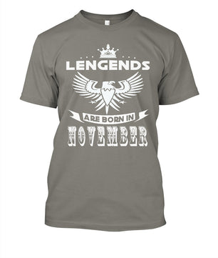 T Shirts Legends Are Born In November Tees Teenage - Lusy Store