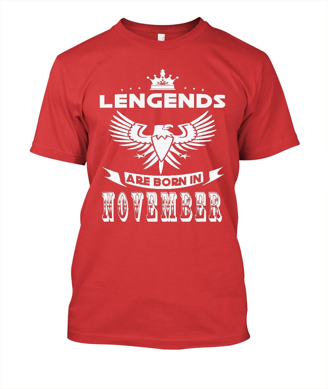 T Shirts Legends Are Born In November Tees Teenage - Lusy Store