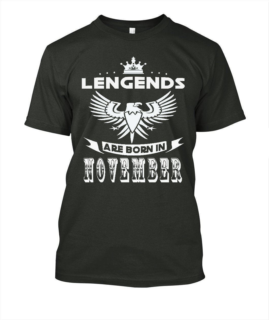 T Shirts Legends Are Born In November Tees Teenage - Lusy Store