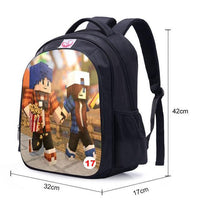 Teenager MineCraft Cartoon Backpack Boy Cartoon School Bags Mochila Sac A Dos - Lusy Store