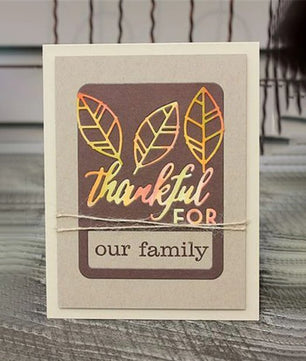 Thankful Dies Metal Cutting Dies New for Scrapbooking Album Embossing Crafts - Lusy Store