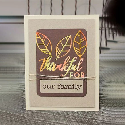 Thankful Dies Metal Cutting Dies New for Scrapbooking Album Embossing Crafts - Lusy Store